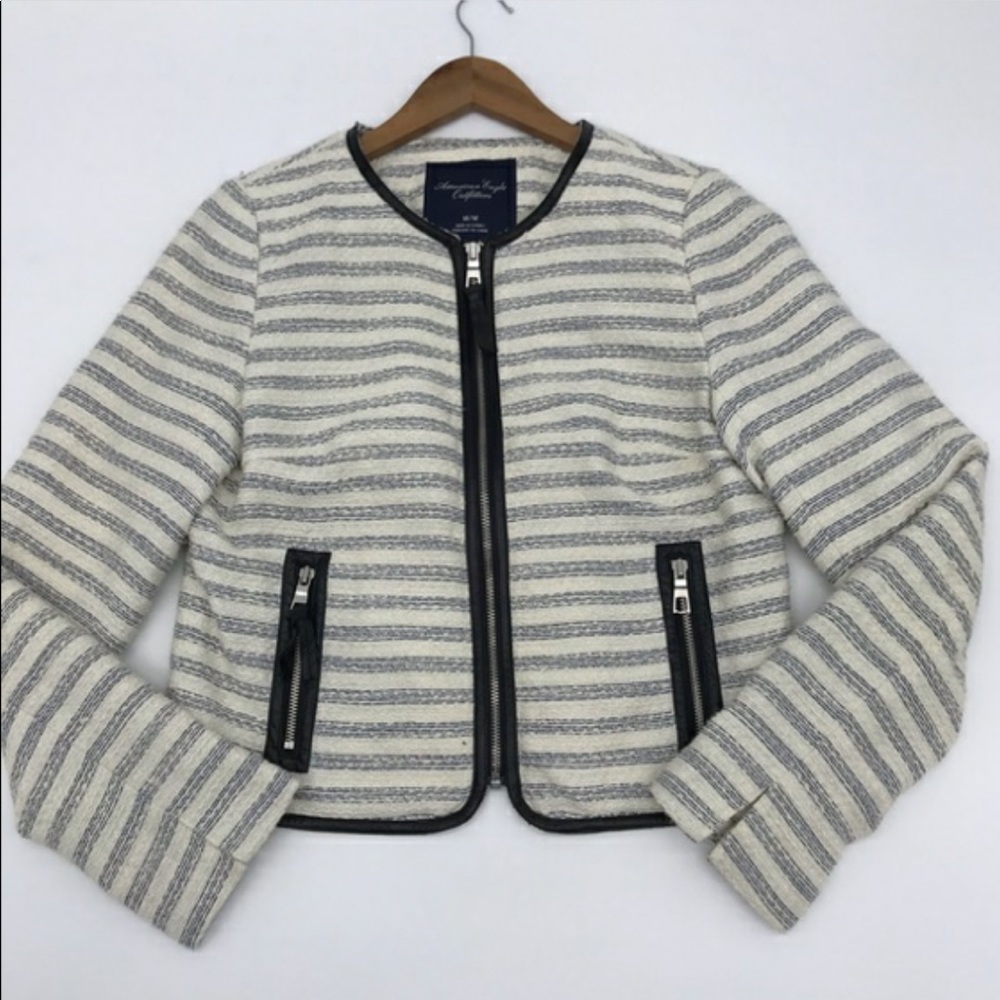 American Eagle Outfitters Tweed Blazer